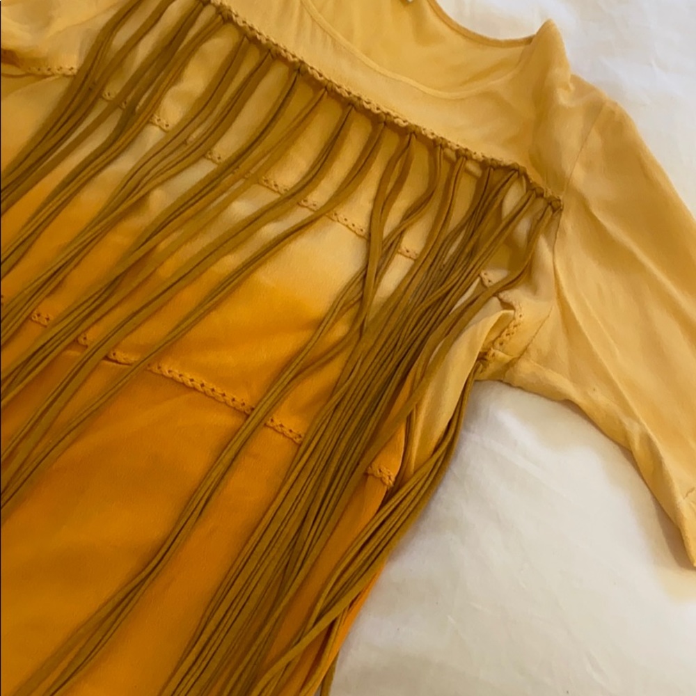 Talulah Fringe Ombré Shift Dress
